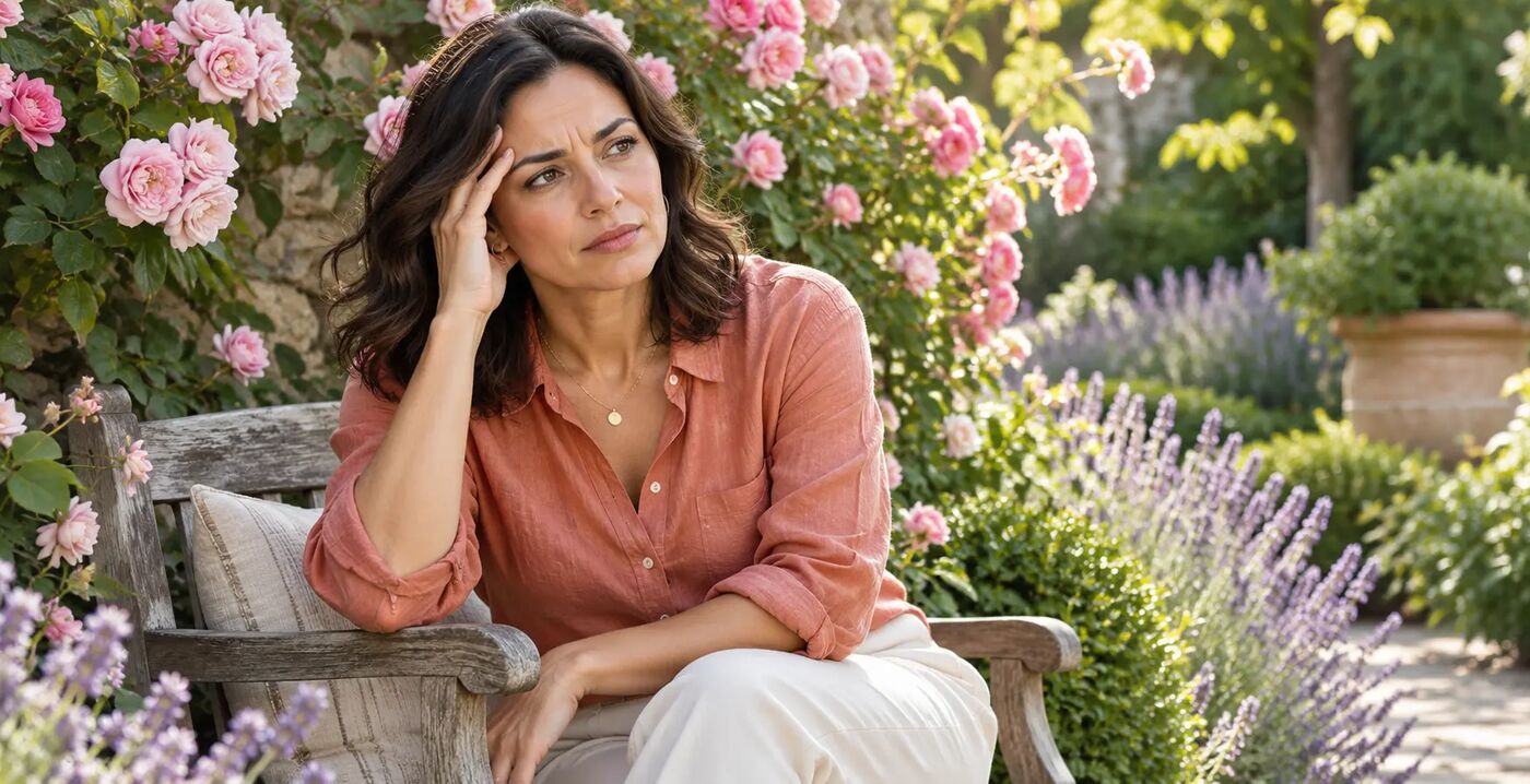 Woman seeking perimenopause and menopause care from Dr. Christine Maren